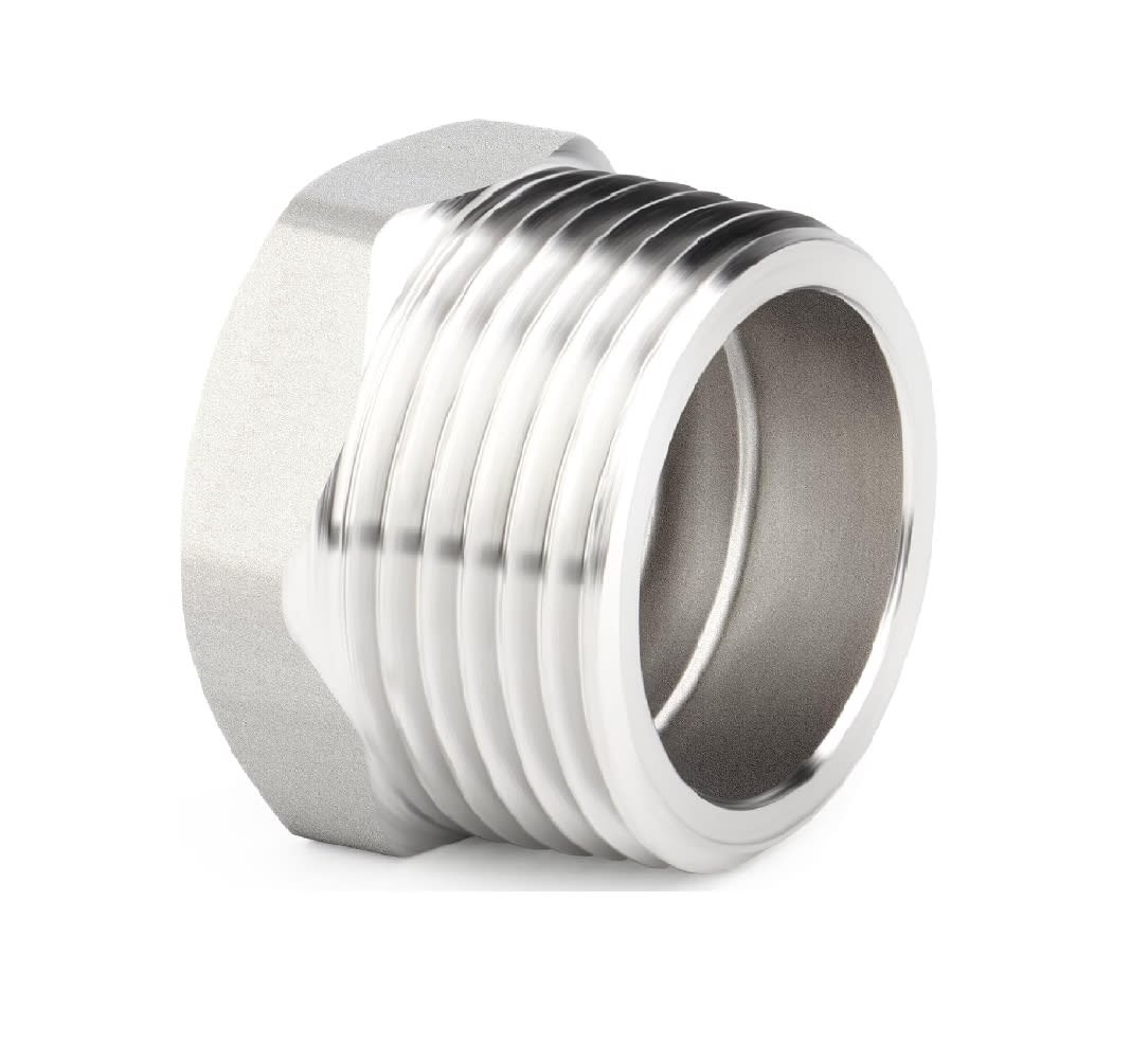 Adaptador Reductor Bushing He 25mm A Hi 20mm Acero Inox.2