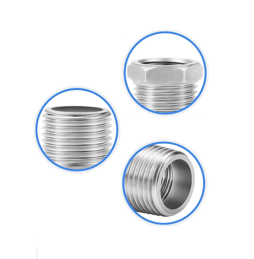Adaptador Reductor Bushing He 20mm A Hi 16mm Acero Inoxidable3