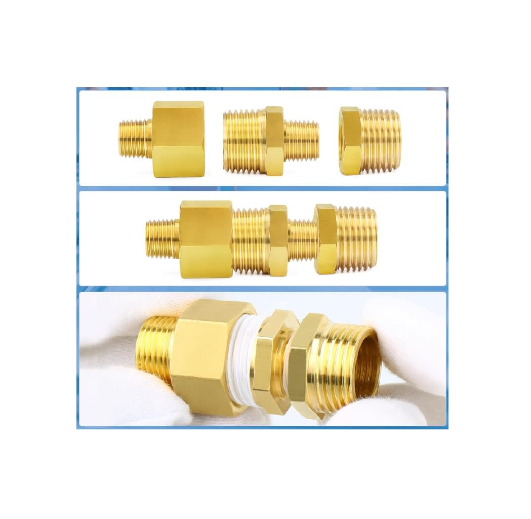Adaptador Reductor Bushing He 1/2 A Hi 3/8 Latón7