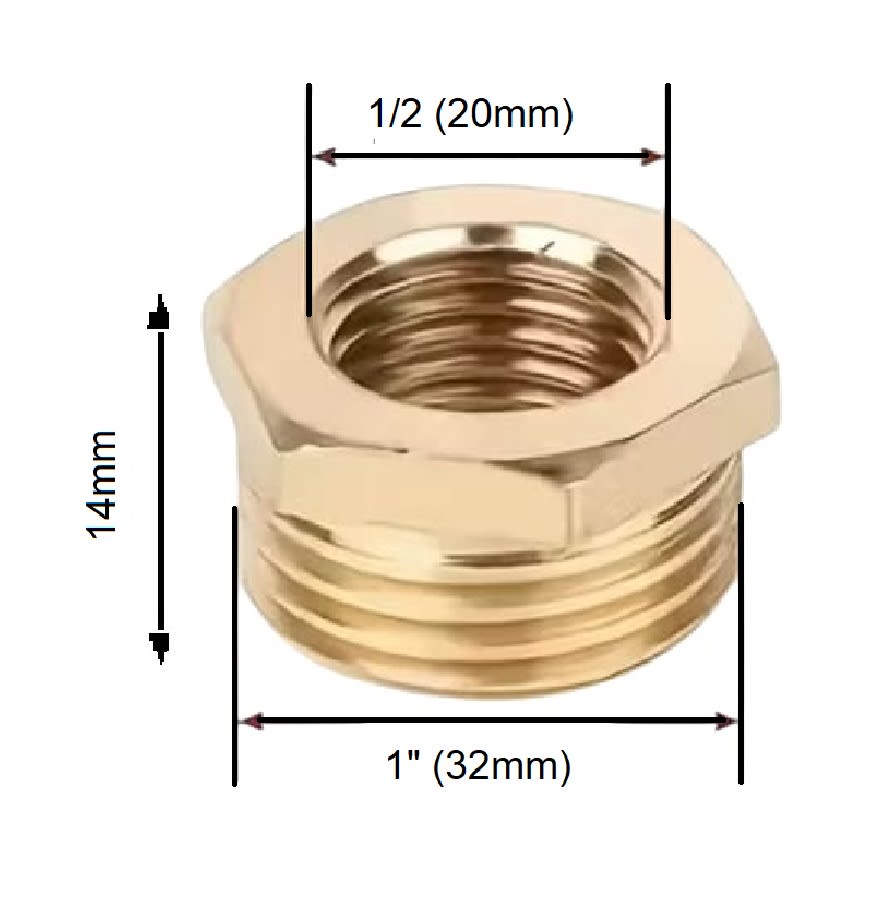 Adaptador Reductor Bushing He 1