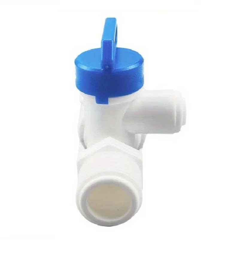Adaptador T con Bola para Sistema RO G1/2 a 1/4 3 Vías4