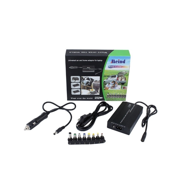 Transformador Cargador Universal Laptop USB 120W - Auto7