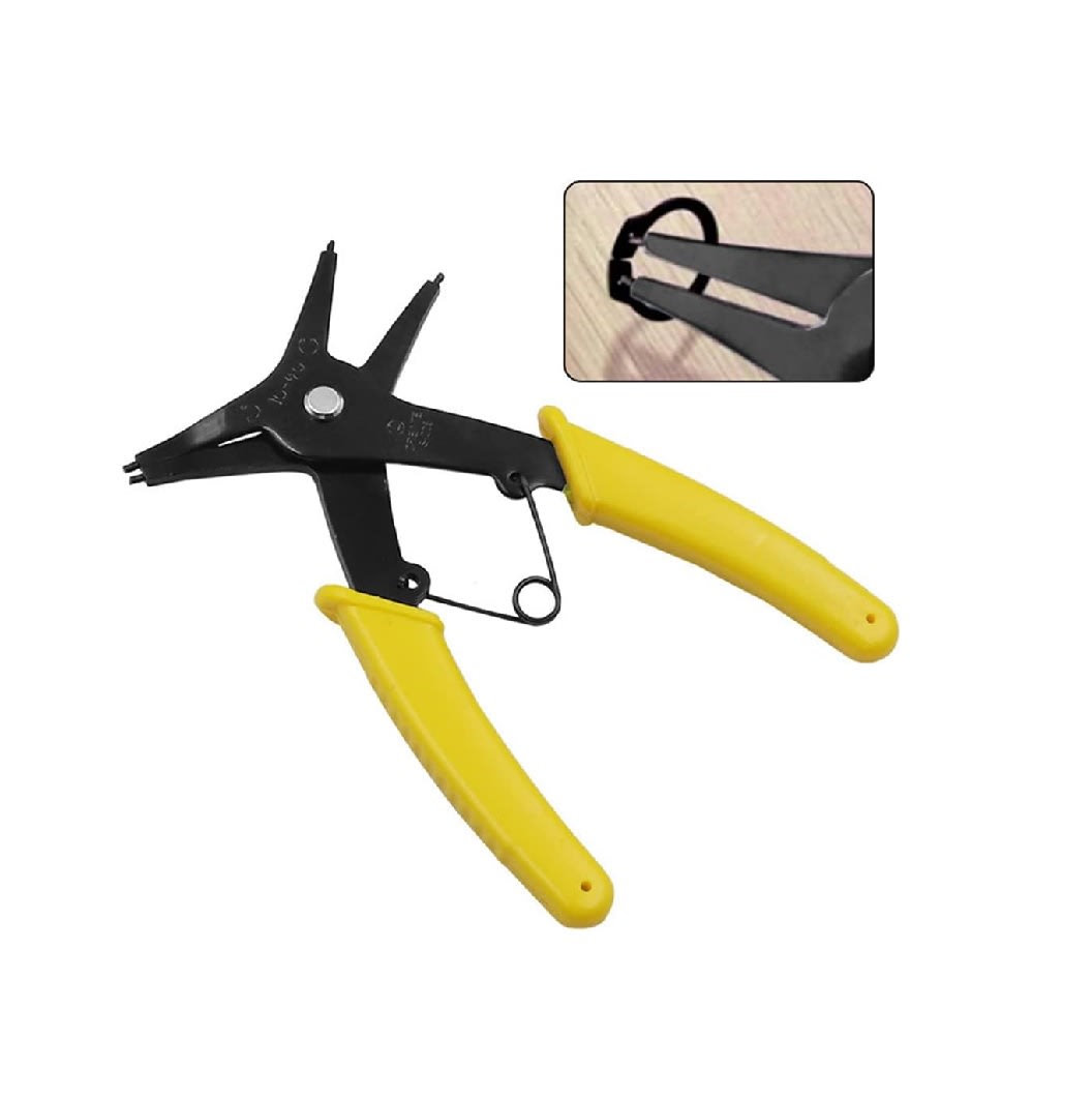 Alicate Anillo Retención Doble Propósito Amarillo4