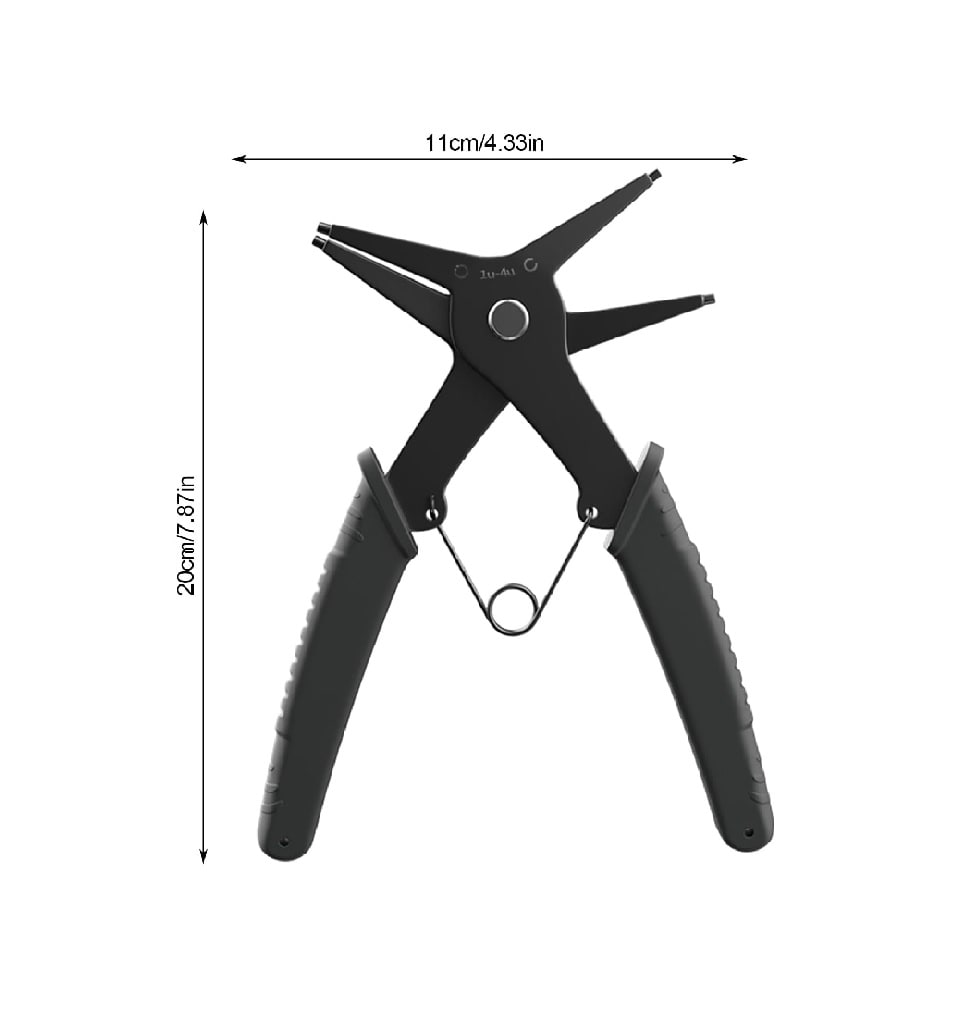 Alicate Anillo Retención Doble Propósito Negro4