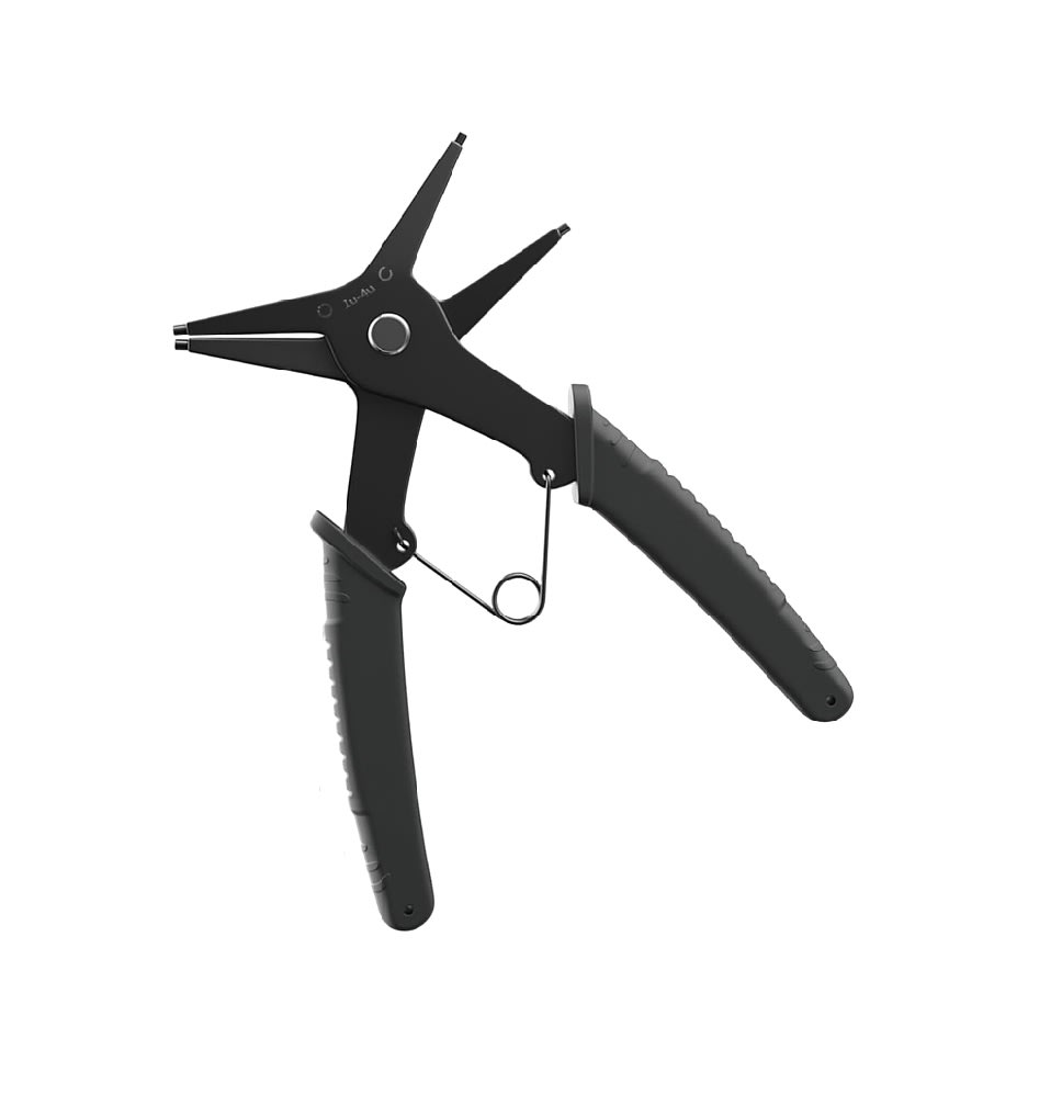 Alicate Anillo Retención Doble Propósito Negro2