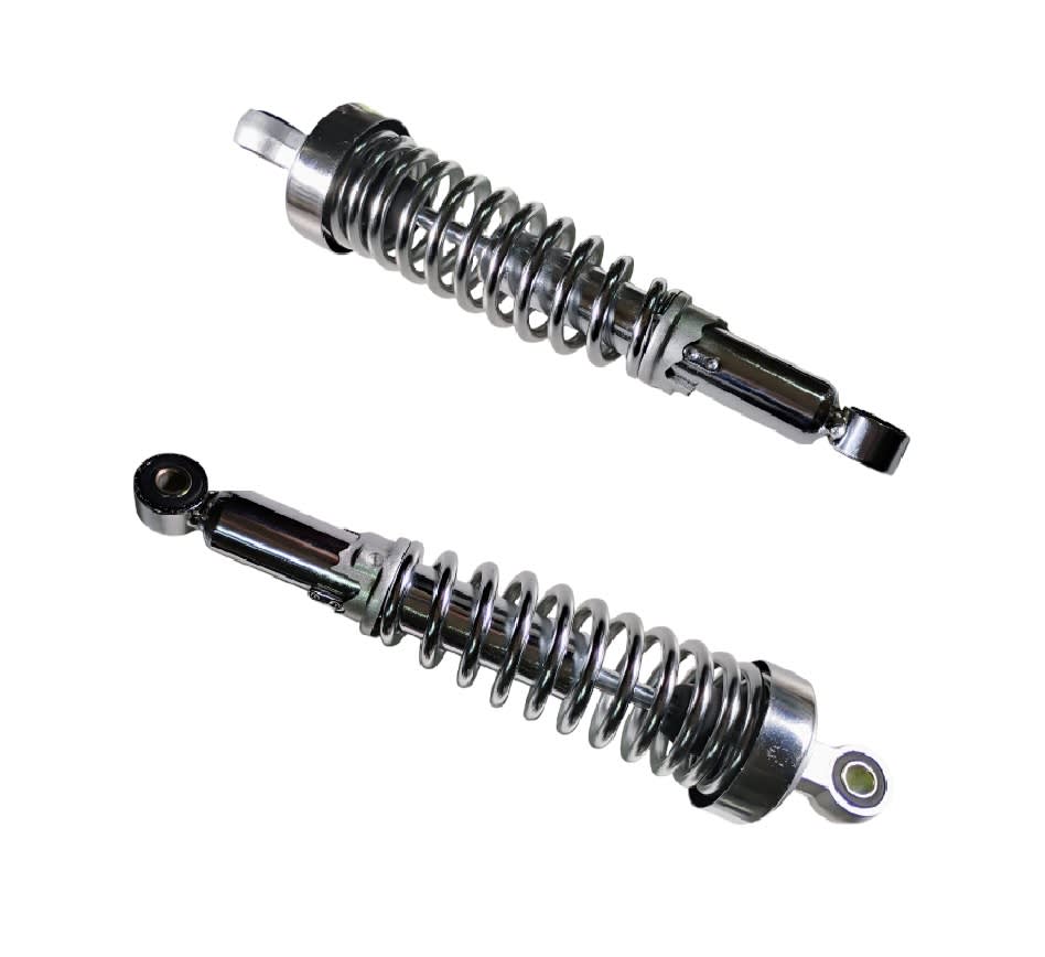 Amortiguador RG2 LT-34cm DR7 DI-10-12mm Cromado Par1