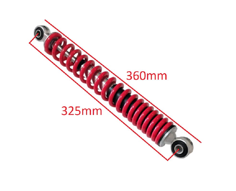 Amortiguador LT 360cm 42.5x325cm R7 DI-10mm Rojo6