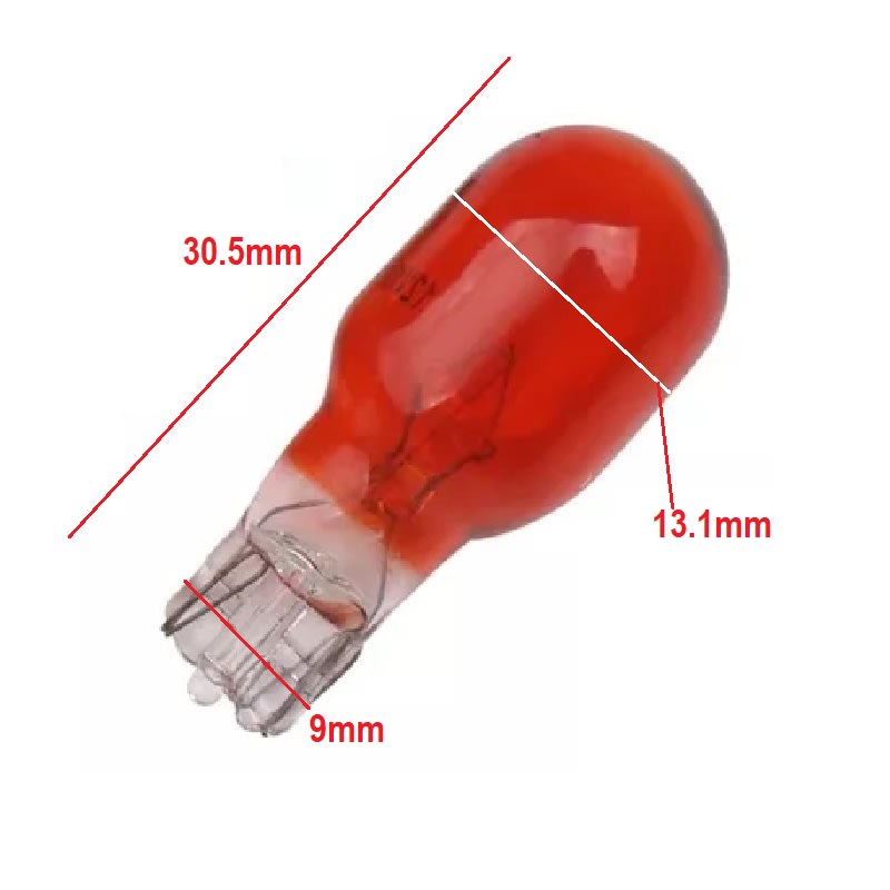 Ampolleta alogena ambar 12v 12v5