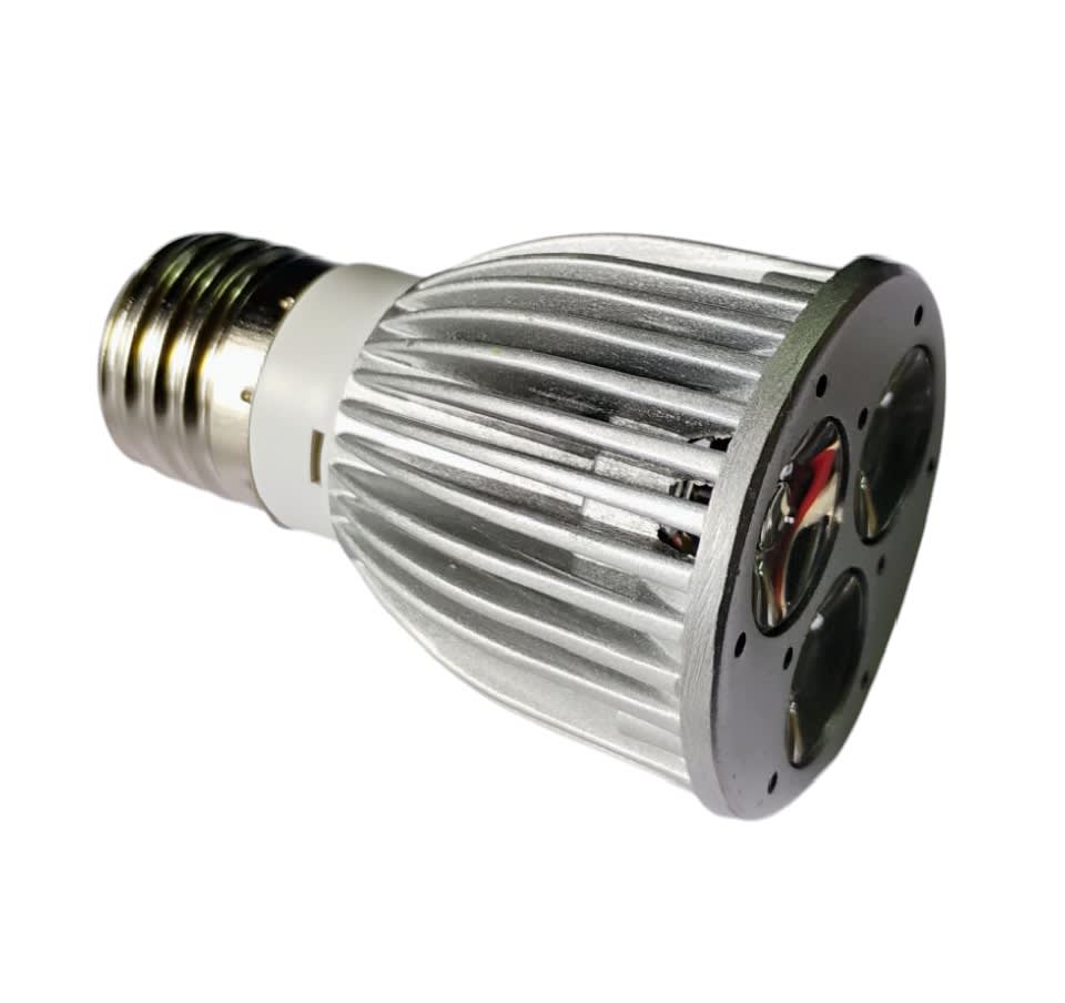 Ampolleta E27 240v 3 LED x 1W8