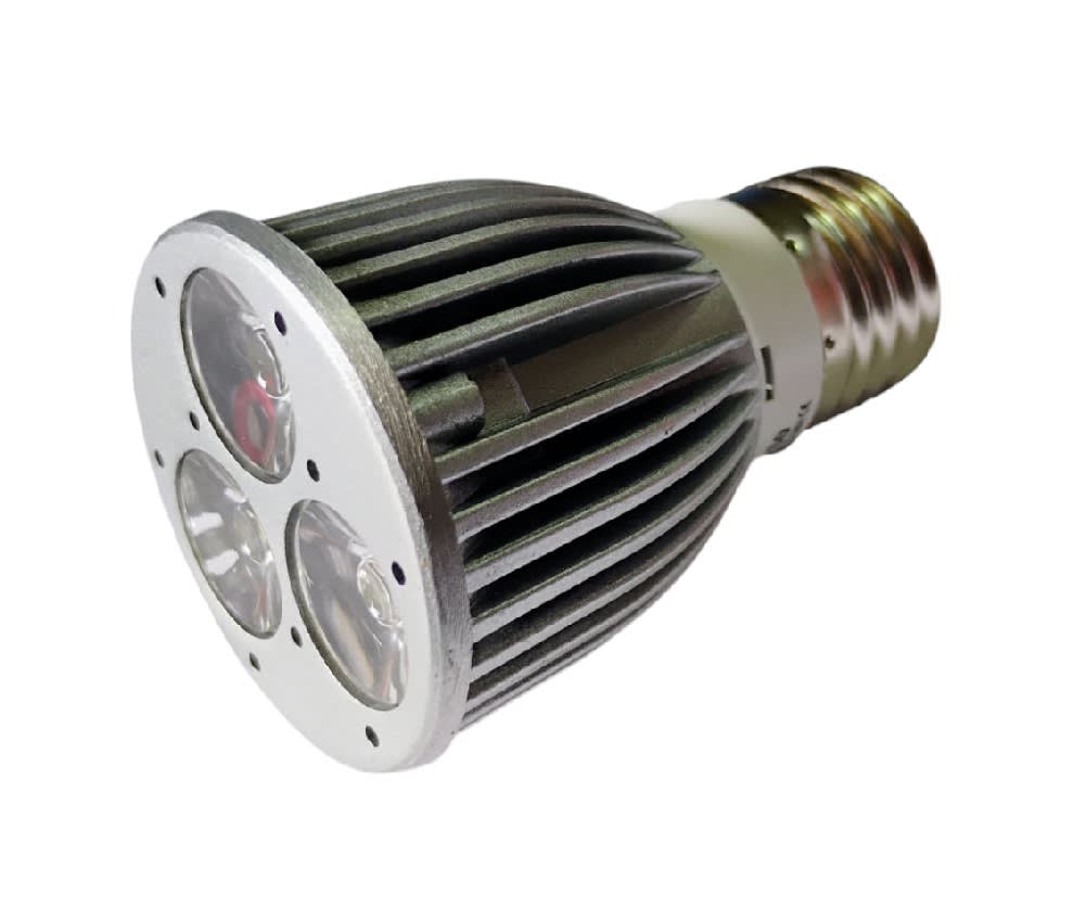 Ampolleta E27 240v 3 LED x 1W6