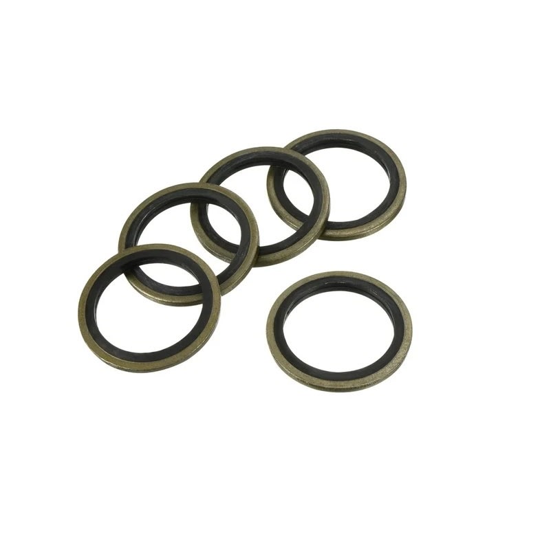 Arandela Tapón Drenaje Aceite Goma-metálica 12.5mm X 5 Unid2