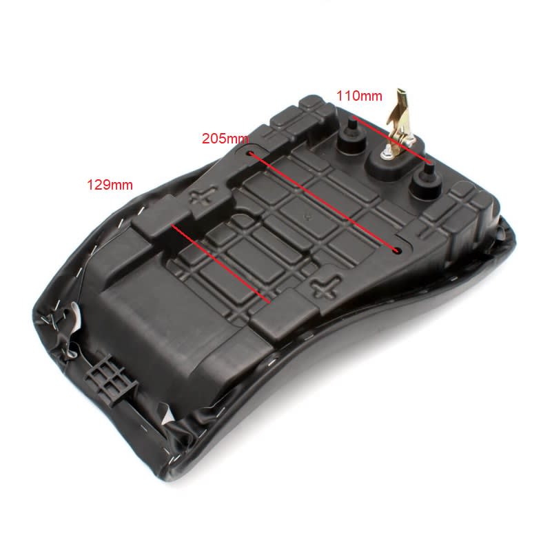 Asiento Cuadrimoto Atv 125 - 150cc Negro1