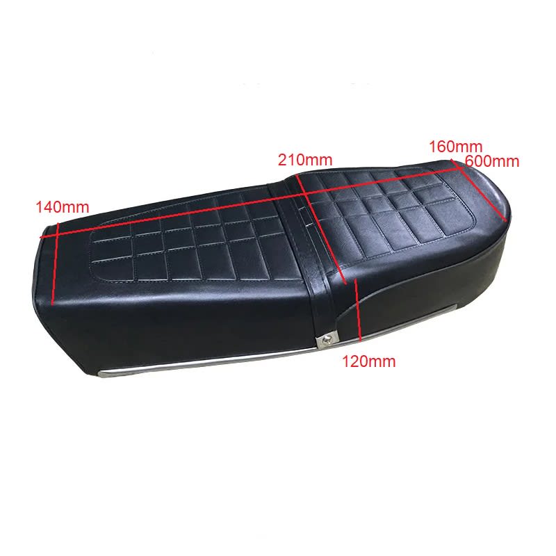 Asiento Moto CG Negro8