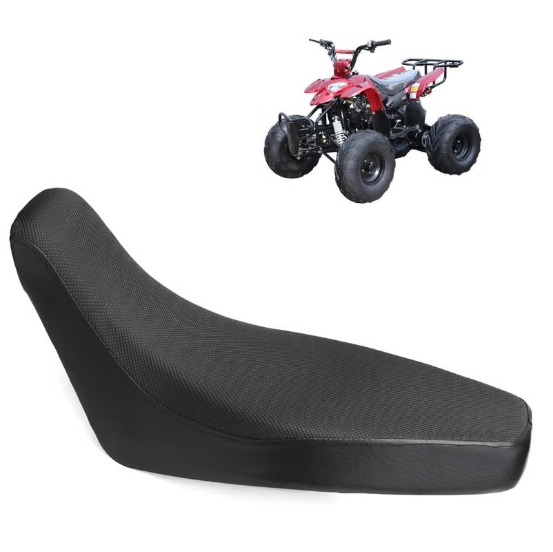 Asiento Moto ATV Raptor Cuadrimoto Atv 110cc 54cm largo 15-27-12cm cola3