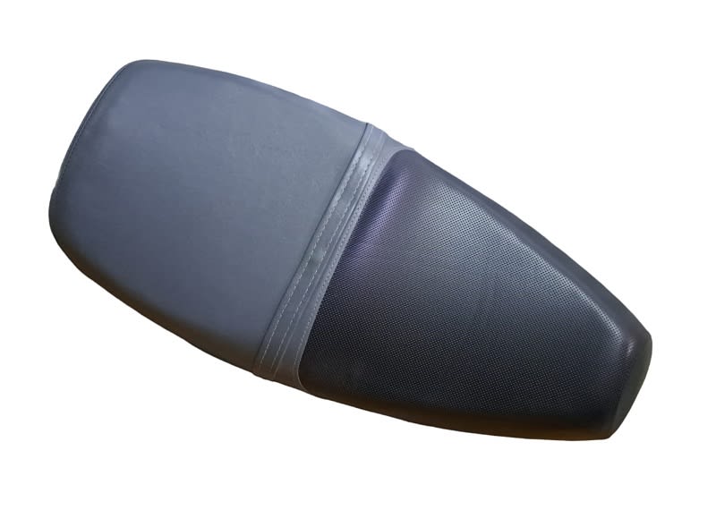 Asiento Moto Scooter Gris/Negro4