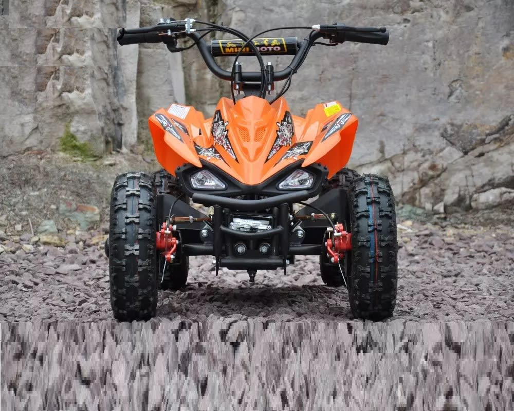 Mini Moto atv 49cc 2T aro 6 Cuadrimoto Naranjo1