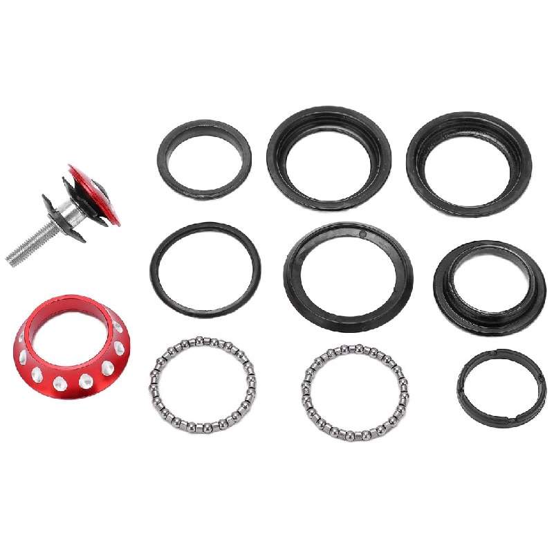 Auriculares de Bicicleta con Rodamientos Rojo2