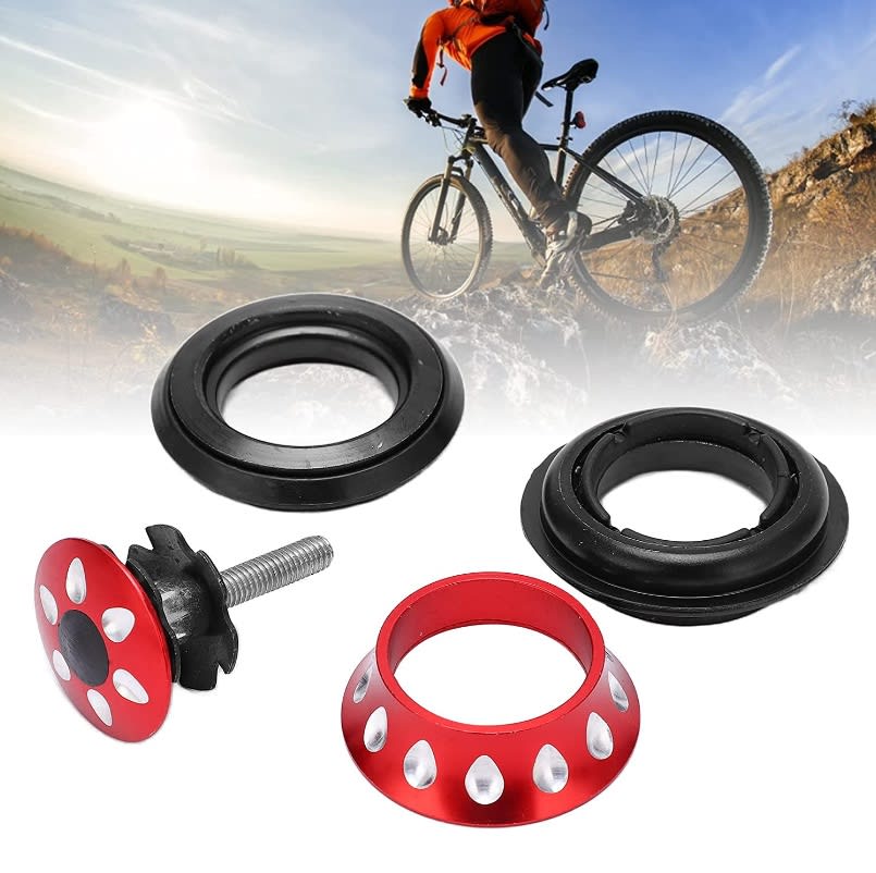 Auriculares de Bicicleta con Rodamientos Rojo5