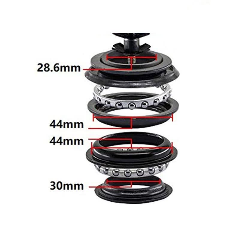 Auriculares de Bicicleta con Rodamientos Rojo12