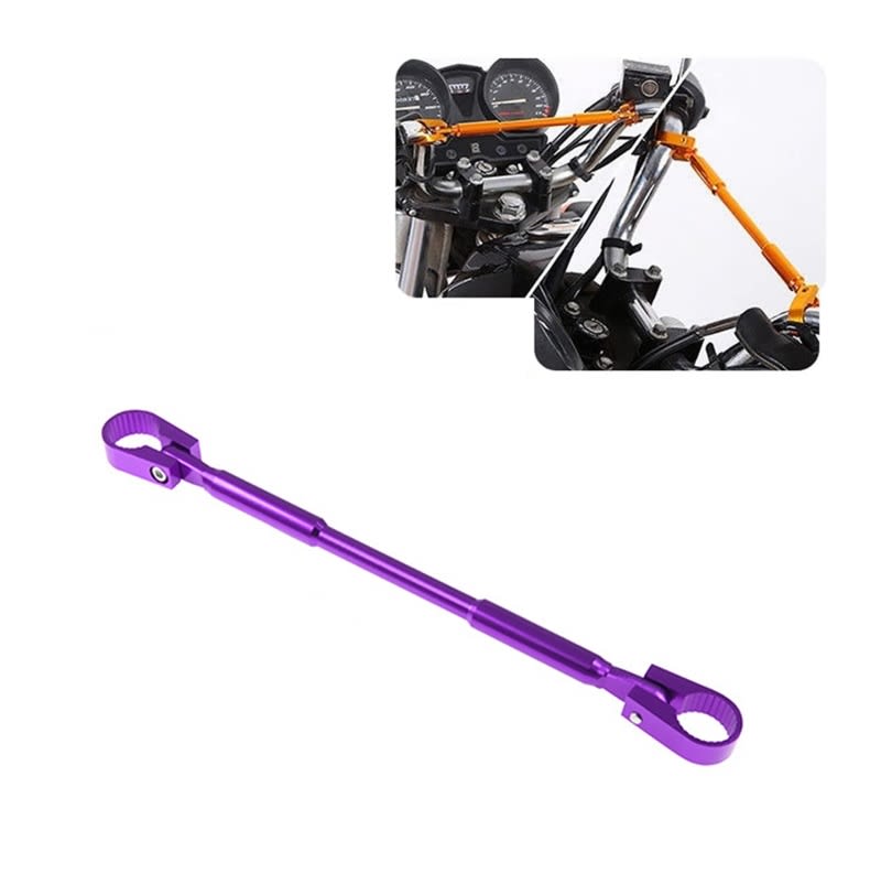 Barra Tensor Manubrio fijo 240mm LT300mm DI22mm Color Lila2