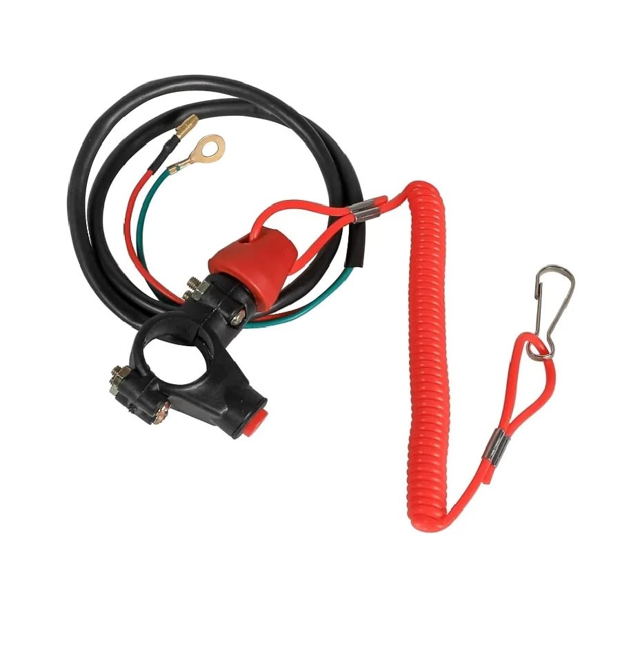 Base Corta Corriente c/Goma Seguro Motor 49cc Manubrio 0