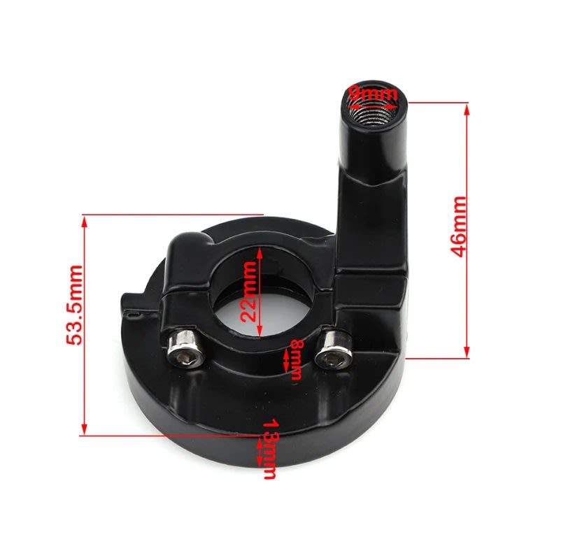 Base Metal Acelerador Puño Alto TG1