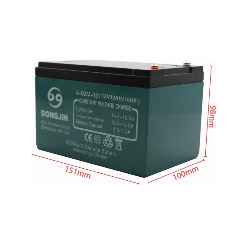 Batería 12VDC 12AH 6-DZM-12 Moto Scooter2