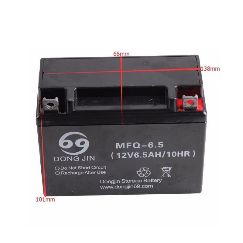 Batería MFQ-6.5 (12V 6.5AH/10HR) DONG JIN4