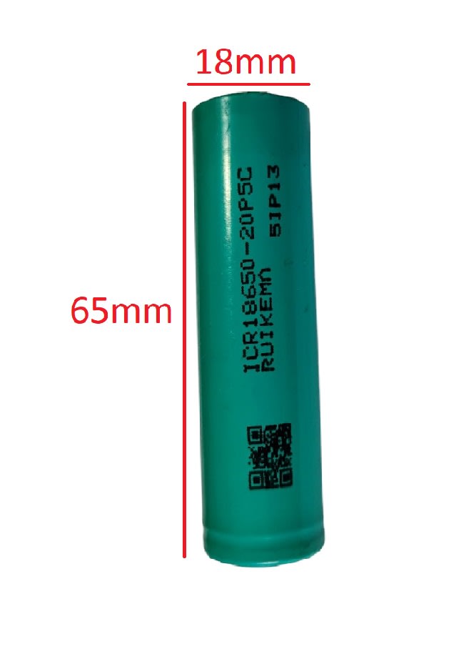 Bateria Recargable ICR18650 - 20P5C 5IP133