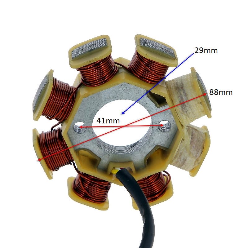 Magneto Estator Motor 6BCH 2BGR-1 2CBL 1CN3 389g1