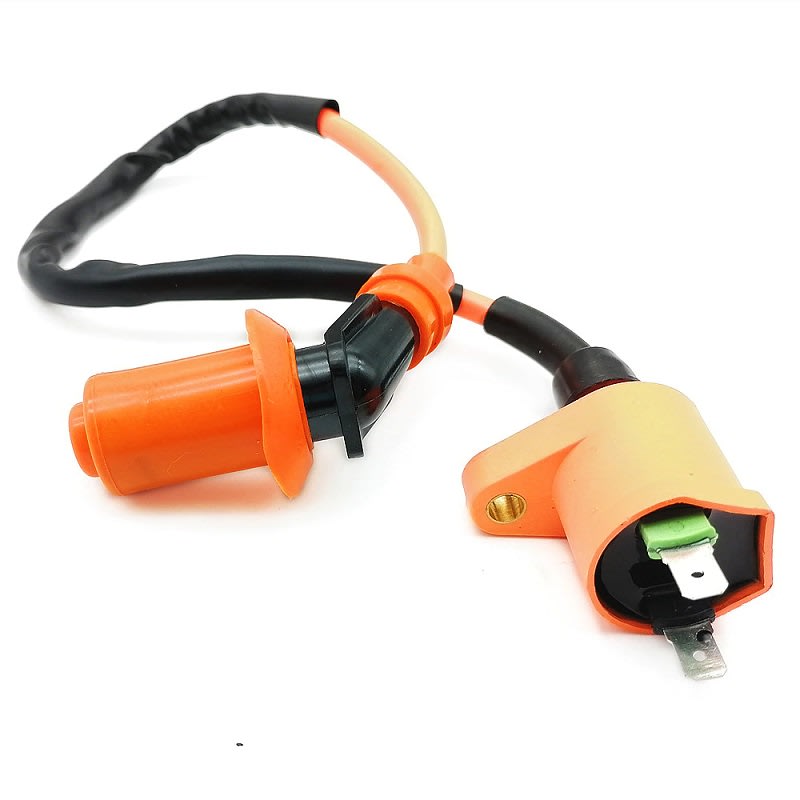 Bobina encendido GY6 naranjo 1C 2S4