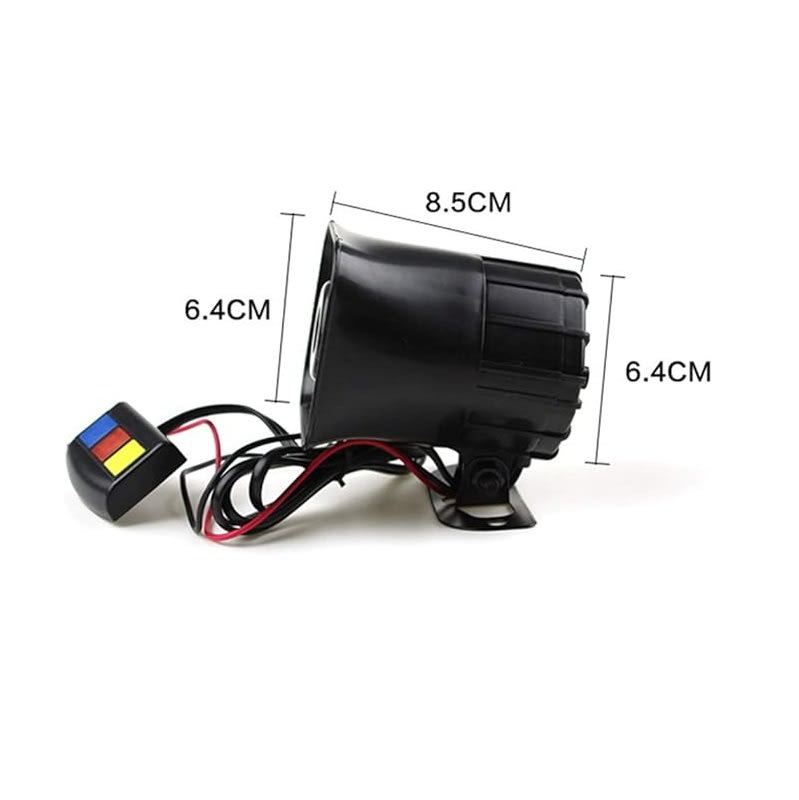 Bocina Moto 12v 3 Melodías2