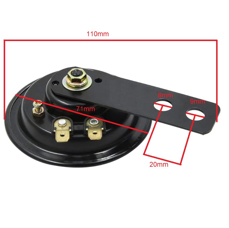 Bocina Moto Universal 12v3