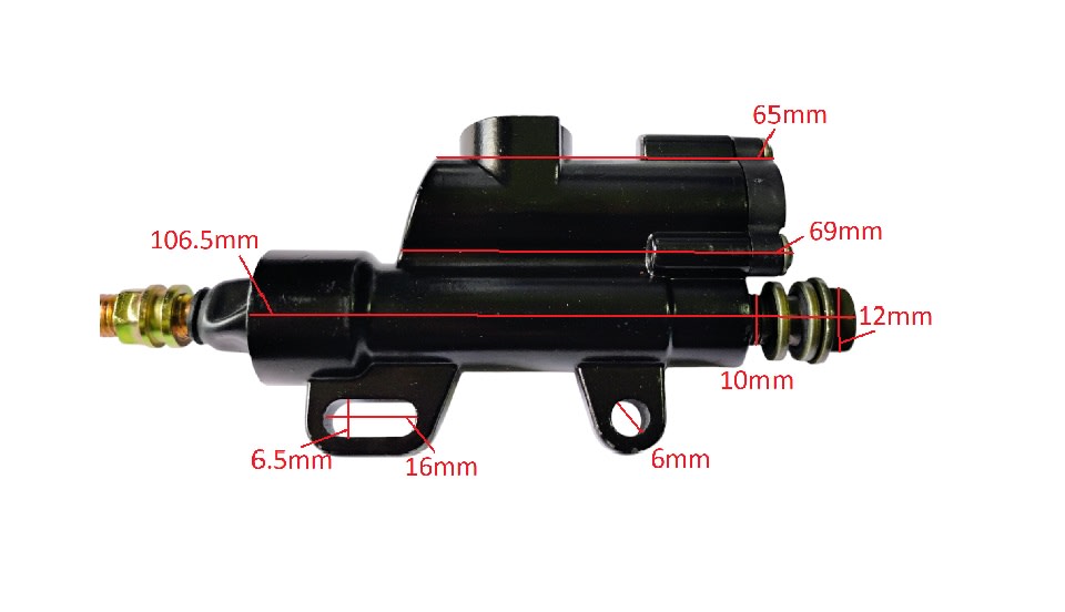 Bomba de Freno Pitbike 210mm11
