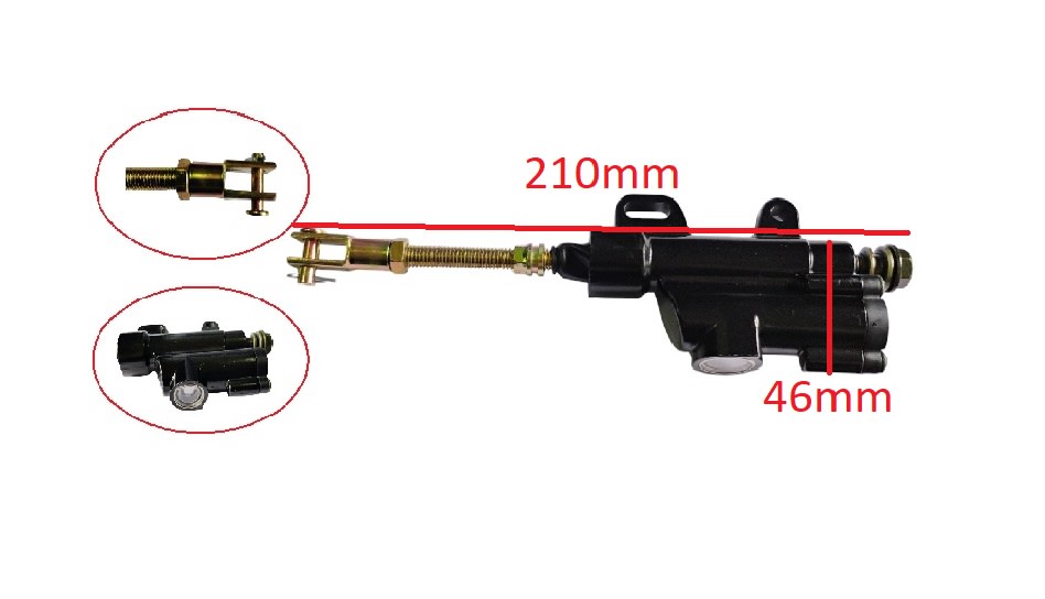 Bomba de Freno Pitbike 210mm10