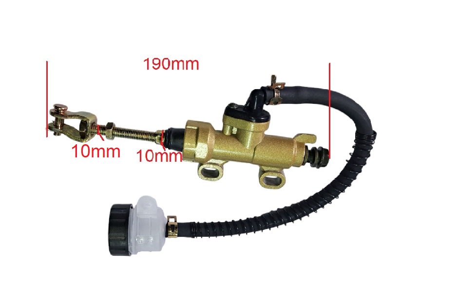Bomba De Freno Trasera Universal Con Estanque Líquido9