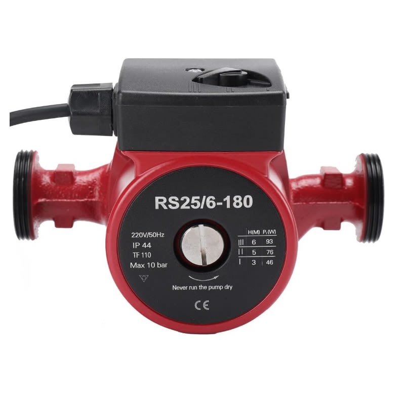 Bomba RS-25/6-180 de Recirculación Agua Caliente6