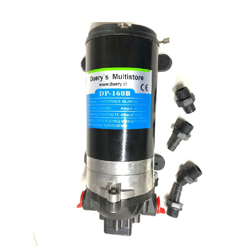 Bomba DP-160-B 24vdc 05.0L/min 160psi 05.5A agua1