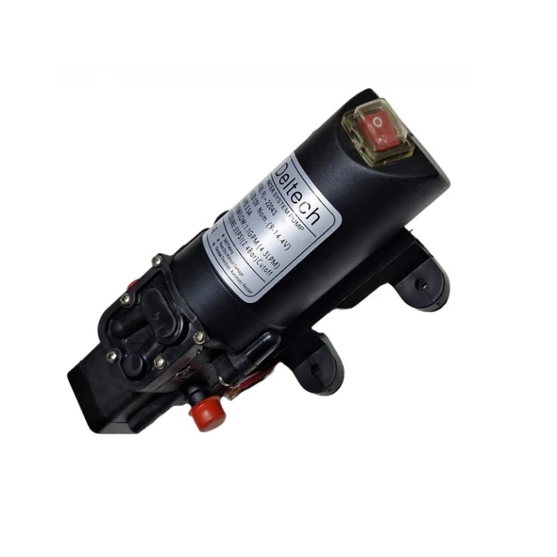 Bomba FL-2204S 12vdc 4,3L/m 35PSI 3.5A con Interruptor on-off4
