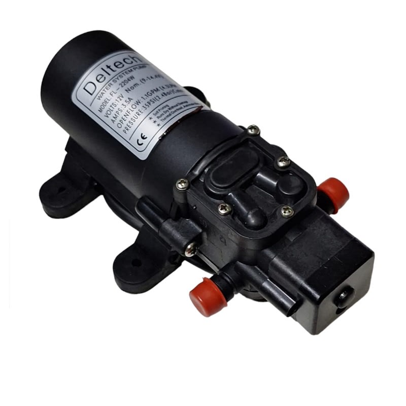 Bomba FL-2204W 12vdc 4.3L/m 35PSI 3.5A 360º Agua Achique4