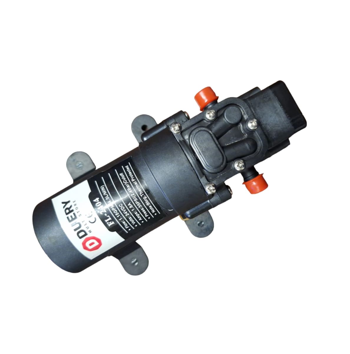 Bomba FL-2404 24vdc 4,3 L/m 35psi 1,8A 3S- 20H-E y S 3/8 agua achique6