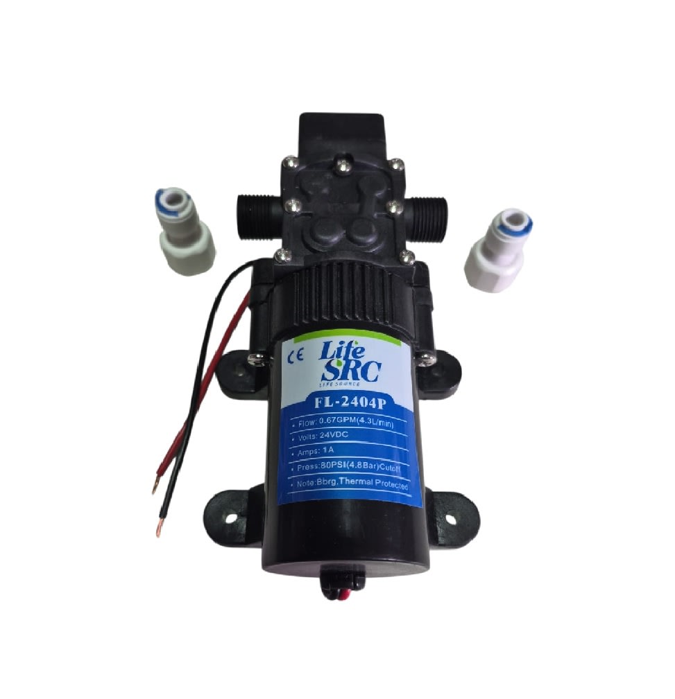 Bomba FL-2404P 24vdc 4,3L/m 80psi 1A Agua Achique3