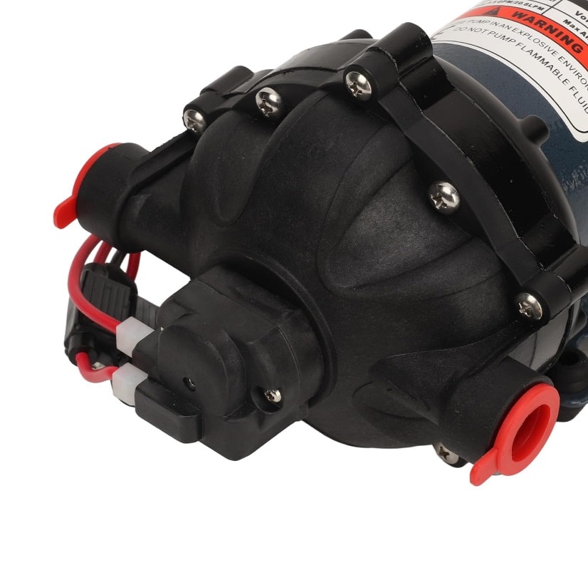 Bomba HY-55702T 24vdc 20.8L/min 70psi/4.8bar 5A Max 10A Agua4