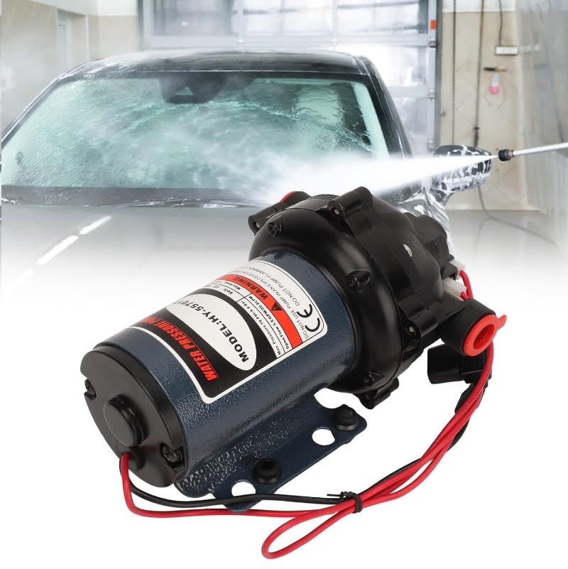 Bomba HY-55701T 12vdc 20L/min 70psi/4.8bar 8A max 17.5A Agua1
