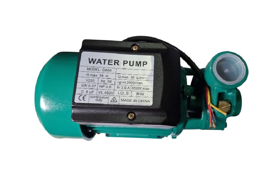 Bomba Periférica Qb60 0.5hp 35L/min 220V 50Hz 0