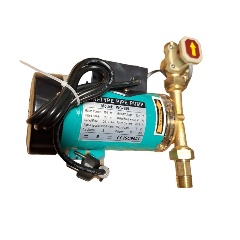 Mini Bomba Presión Recirculación Agua Refuerzo Hogar 220v 30lts/Min11