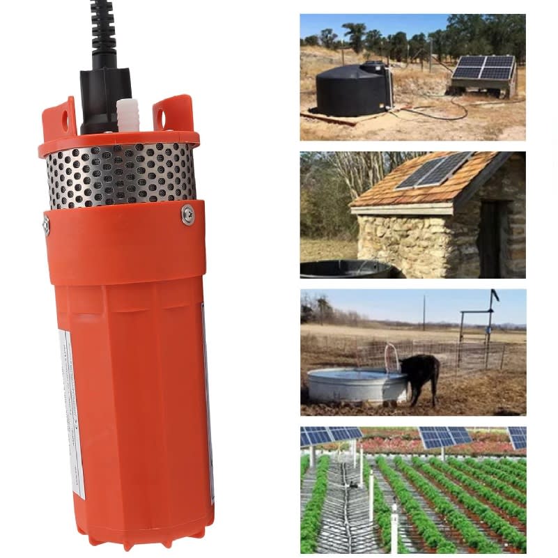 Bomba SP-12 12vdc H 70M D 30M Pozo Profundo agua5