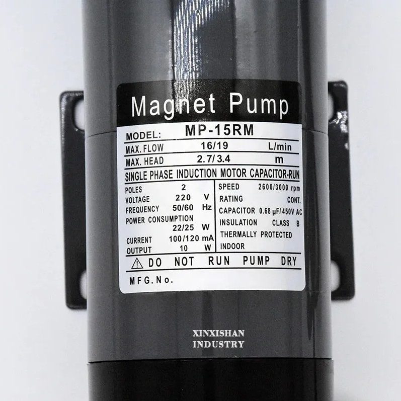 Bomba MP-15RM Magnética  16/19L/min Acero Inoxidable, 220v, Cerveza Agua7