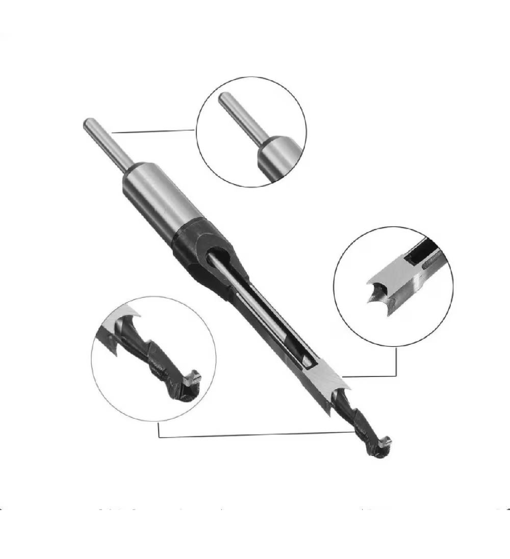 Broca de Agujero Cuadrado HSS 6mm5