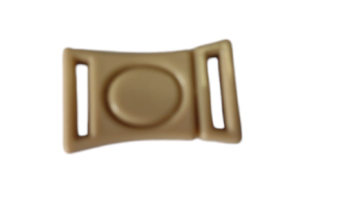 Broche Conector Redondo Para Sosten Beige Plastico x 10 Unid.4